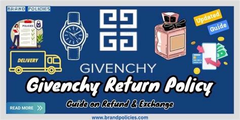 Givenchy return policy